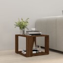 vidaXL Salongbord brun eik 40x40x30 cm konstruert tre