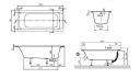 VILLEROY & BOCH ARCHITECTURA BADEKAR 170x75