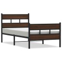  Sengeramme uten madrass med hodegavl og fotgavl 100x190 cm 8721158377524