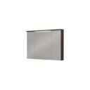 Speilskap FOSSBAD B120 D12 med Lystopp 60 + 30 + 60