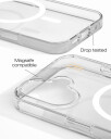 Ideal Gjennomsiktig MagSafe Mobildeksel til iPhone 17 Pro