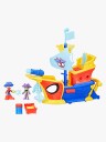 Marvel Spidey og hans Fantastiske Venner Boble Piratskip med 2 figurer og 30 ml Boblevæske