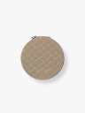 DAY ET Day Z Q Jewelry Zip Round Small Beige ONE SIZE