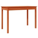  Spisebord voksbrun 110x55x75 cm heltre furu