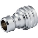 Ezze 15 mm Krom Koblingsnippel 3/4" med Muffe