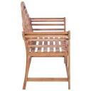 vidaXL Hagebenk 127x58,5x92,5 cm heltre teak