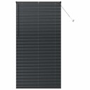  Vindu Persienne med gardiner Svart Aluminium