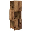  Hjørneskap Hvit 30,5x30x95cm Konstruert tre