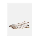 Poche Paris Dame Sko Beige 38 EU,