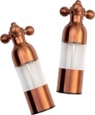 Vargen & Thor Axia salt& pepperkvern 18 cm 2 stk kobber