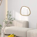 Asymmetrisk Veggspeil 80x60 cm Treramme