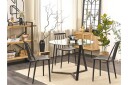 Triggiano Spisebord 100 cm - Svart