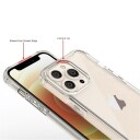 Wozinsky Gjennomsiktig Deksel med Forsterkede Hjørner til Samsung Galaxy S25+ Transparent