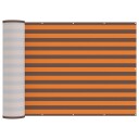 vidaXL Balkong privat skjerm 150 x 200 cm Stoff med PU belegg