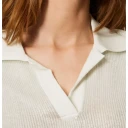 Twinset Dame Topper Hvit M,