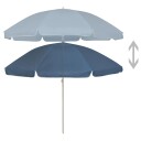 vidaXL Strandparasoll blå 240 cm