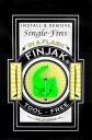 Finjak singlefins skrue Black