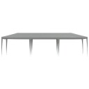 vidaXL Partytelt Lysegrå 900 x 300 x 255 cm PE og stål