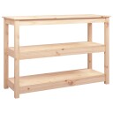 vidaXL Konsollbord 110x40x74 cm heltre furu