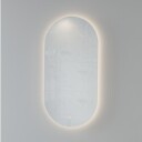 Vikingbad Vida Ovalt Speil med LED Lys 50x100cm