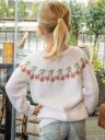 Viking Garn 2518 2A Cherry Genser