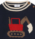 Hust and Claire Genser   Strikk   HcPilou   Mer Navy m. Gravemas   Hust and Claire   56   Genser   Blå