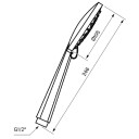 Tapwell Zdoc104 Brio CR Dusjhode Krom