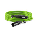 Røde XLR Mikrofonkabel 6m Grønn