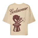 Gcds Dame Topper Beige XS,