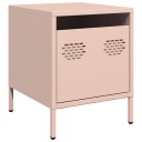  Nattbord rosa 35x39x43,5 cm stål 8721102930034