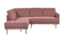 Deajna Hjørnesofa 4 seter   Rosa/Brun/Svart