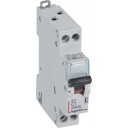 Legrand Automatsikring DX3 C 1A 1P+N, 1M, 6/10kA