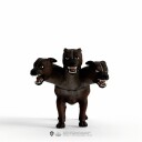 Schleich Harry Potter Nussi Trehodet Hund Figur