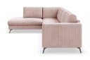 Ocean Lyx 4 seters Venstrevendt L formet Sjeselongsofa i Manchester   Rosa