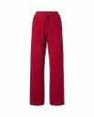 Lexington Home Pointelle Organic Cotton Jersey Pajama Set   Red   S