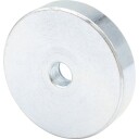 Neodymium Pottemagnet Ø32x7,0 Med Undersænket Skruehul Ø5,5 Mm