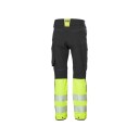 Helly Hansen Workwear Icu Brz Hh Connect 77310 369 Arbeidsbukse Varsel Morkgra Gul Mork Gra Gul