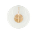 Visual Comfort Loire Sconce Gild/Clear Glass