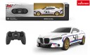 Rastar BMW 3.0 CSL Radiostyrt Bil 1:24 Hvit Sportsbil