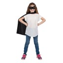 Wicked Costumes Ltd Superhelt Kappe med Maske Svart Barn  One size