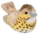 Wild Republic Bamse med ekte fuglelyder ??? 13 cm ??? Sangdrossel