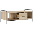 vidaXL Kaffebord Sonoma eik 99,5 x 49 x 41 cm Konstruert tre