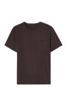 Lexington Clothing Midweight Sun Faded Cotton Tee Black S
