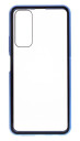 INCOVER Huawei P Smart 2021 Magnetisk Deksel m. Glas Forside & Bakside- Blå