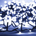 vidaXL LED-strenglys med 2000 lysdioder kaldhvit 45 m PVC