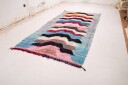 Marokkansk Boucherouite teppe 150 x 310 cm Størrelse: 150 x 310 cm