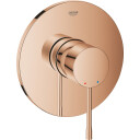 Grohe Essence Ny ettgreps blandebatteri ø158mm utvendige deler for/med messingvann