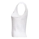 Polo Ralph Lauren Cable Knit Cotton Sweater Vest White XL