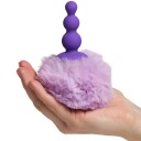 Icon Brands Cottontails Bunny Tail Buttplugg Purple