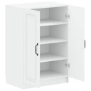 vidaXL Sko Skap UTRECHT 59,5 x 39,5 x 87 cm Konstruert tre Hvit